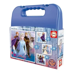EDUCA BORRAS Educa Borrás - Frozen - Pack 4 Puzzles Progresivos Frozen 2* Juegos Y Puzzles