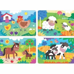 EDUCA BORRAS Educa Borrás - Mamás y bebés - My first 4 puzzles