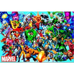EDUCA Borrás - Puzzle 1000 Piezas "Los Héroes De Marvel