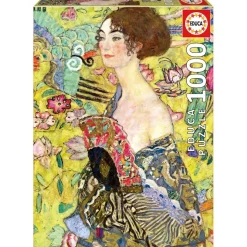EDUCA BORRAS educa borrás - Puzzle Adultos Retrato de Adele Gustav Klimt 1000 Piezas ㅤ