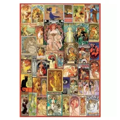 EDUCA BORRAS Educa Borrás - Collage Art Nouveau - Puzzle 1000 piezas