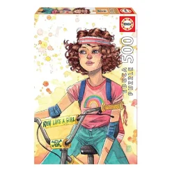 EDUCA BORRAS Educa Borrás - Run like a Girl - Puzzle 500 piezas
