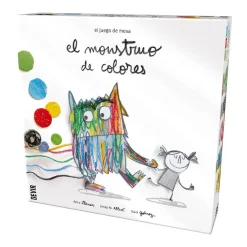DEVIR El Monstruo de Colores - Juego de Mesa* Juguetes Educativos Y Libros|Juegos Y Puzzles