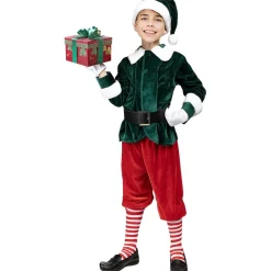 Funidelia Elfo Deluxe niño 5-6 años* Disfraces|Halloween