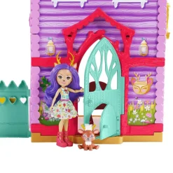 BARBIE Enchantimals - muñeca Danessa Deer con casa de ciervos