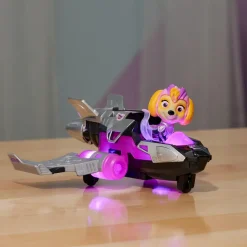 SPIN MASTER Energía - Patrulla Canina - Avión de juguete con figura de acción, luces y sonidos ㅤ