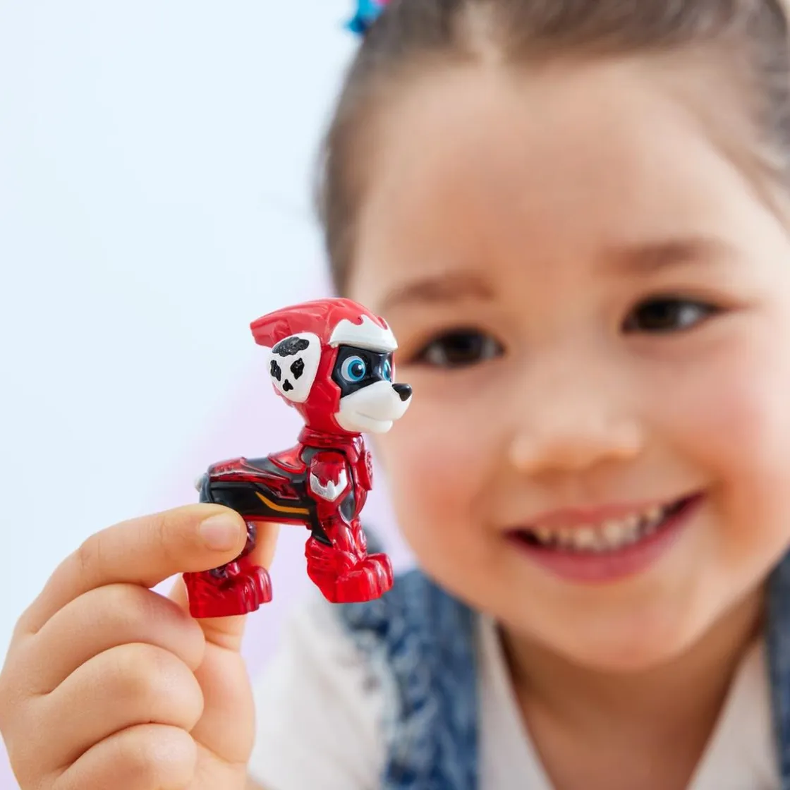 SPIN MASTER Energía - Patrulla Canina - Camión de bomberos de juguete con figura de acción de Marshall, luces y sonidos ㅤ