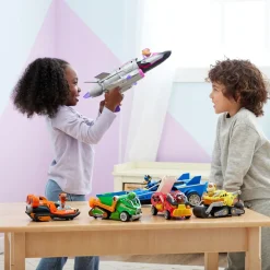 SPIN MASTER Energía - Patrulla Canina - Coche de juguete con figura de acción, luces y sonidos de Paw Patrol ㅤ