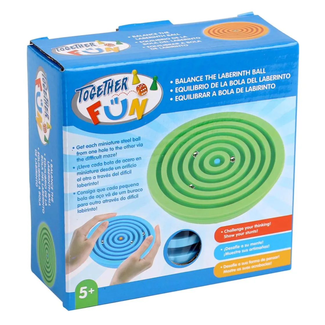 FUN WORLD (ASIA) LTD Equilibrio de la Bola del Laberinto