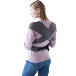 ERGOBABY - Mochila Portabebé Embrace Cotton Gris* Portabebés Y Bici·Portabebés Y Mochilas