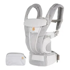 ERGOBABY - Mochila Porteo Omni Breeze Gris Perla