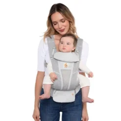 ERGOBABY - Mochila Porteo Omni Breeze Gris Perla