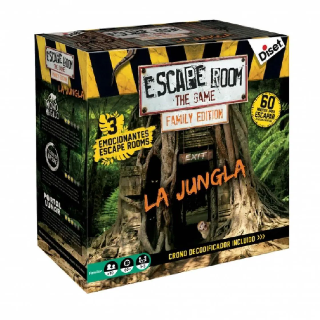 DISET Escape Room La Jungla - Juego de mesa* Friki Zone|Juegos Y Puzzles