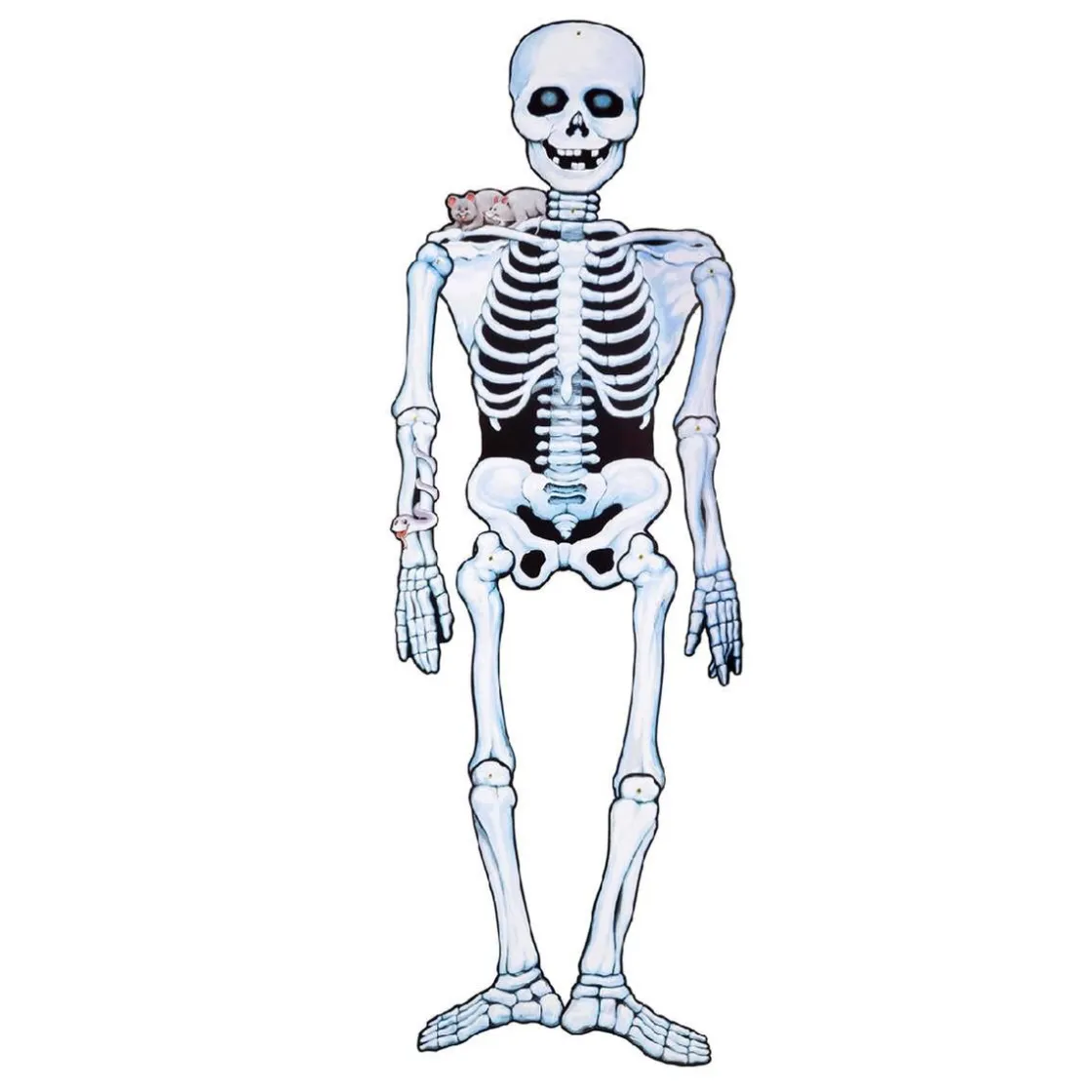TOYS "R" US Esqueleto de papel 140 cm* Disfraces|Halloween