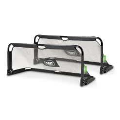 Exit Toys Exit - 2 Porterías de acero de fútbol Panna 150 cm* Deportes