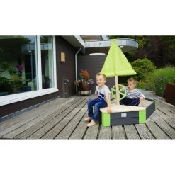 Exit Toys Exit - Arenero de madera Aksent Velero 190 x 90 cm