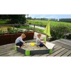 Exit Toys Exit - Arenero de madera Aksent Velero 190 x 90 cm