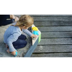 Exit Toys Exit - Arenero de madera Aksent Hexágono 160 x 140 cm* Juguetes De Verano