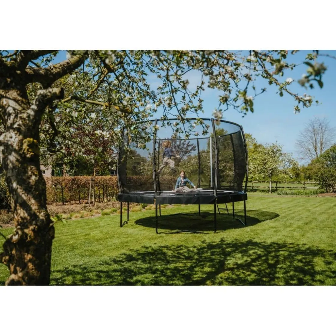 Exit Toys Exit - Cama elástica Allure Classic 366 cm verde