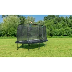 Exit Toys Exit - Cama elástica Allure Premium 214 x 366 cm negro