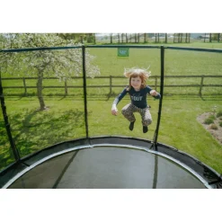 Exit Toys Exit - Cama elástica Allure Premium 427 cm verde