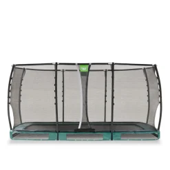 Exit Toys Exit - Cama elástica de suelo Allure Premium 244 x 427 cm verde