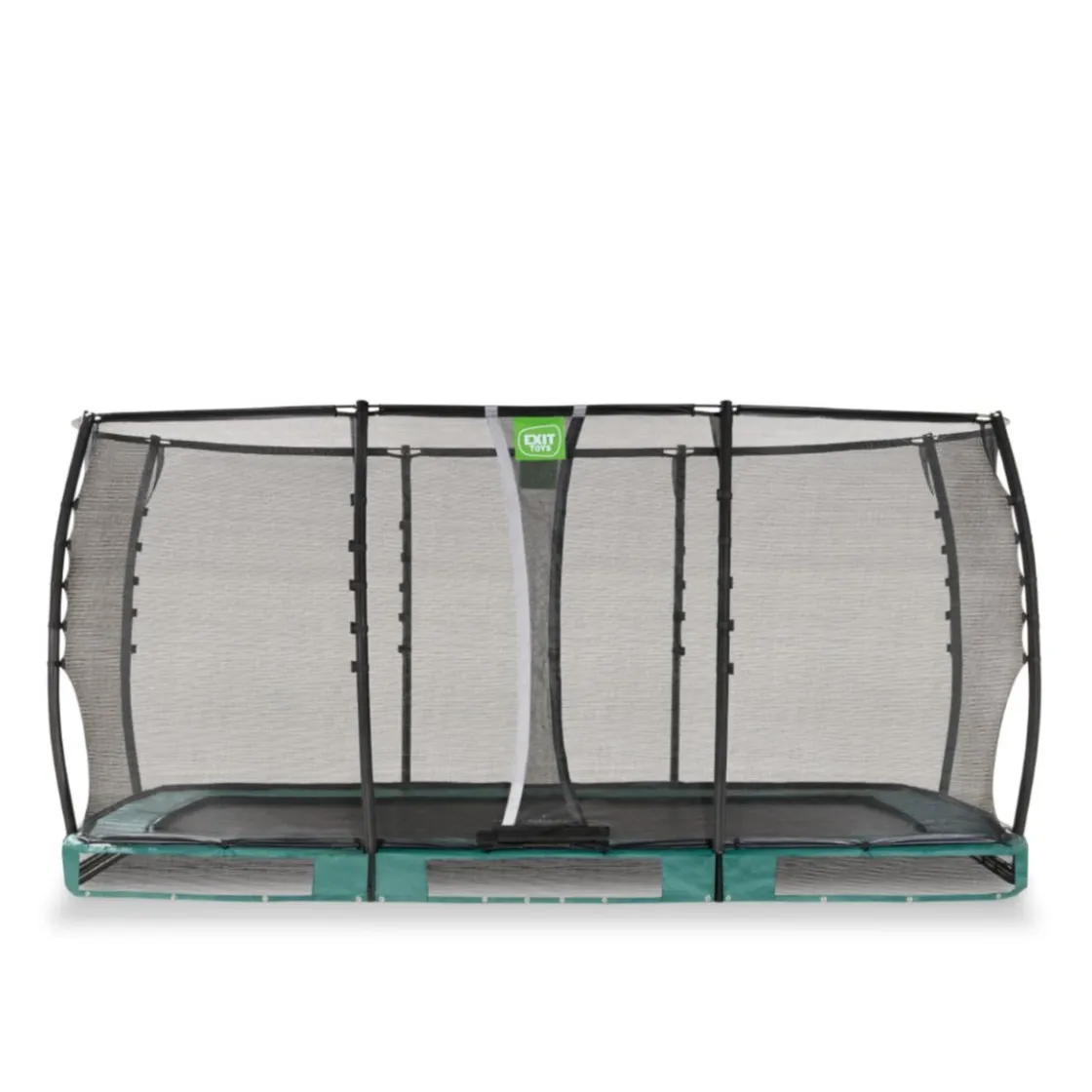 Exit Toys Exit - Cama elástica de suelo Allure Premium 244 x 427 cm verde