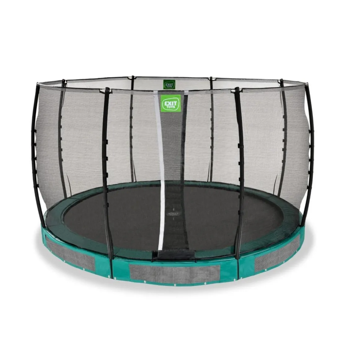 Exit Toys Exit - Cama elástica de suelo Allure Classic 366 cm verde* Camas Elásticas