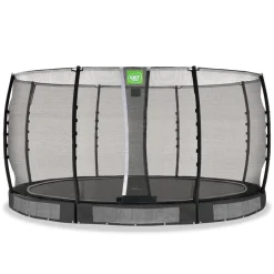 Exit Toys Exit - Cama elástica de suelo Allure Classic 427 cm negro* Camas Elásticas