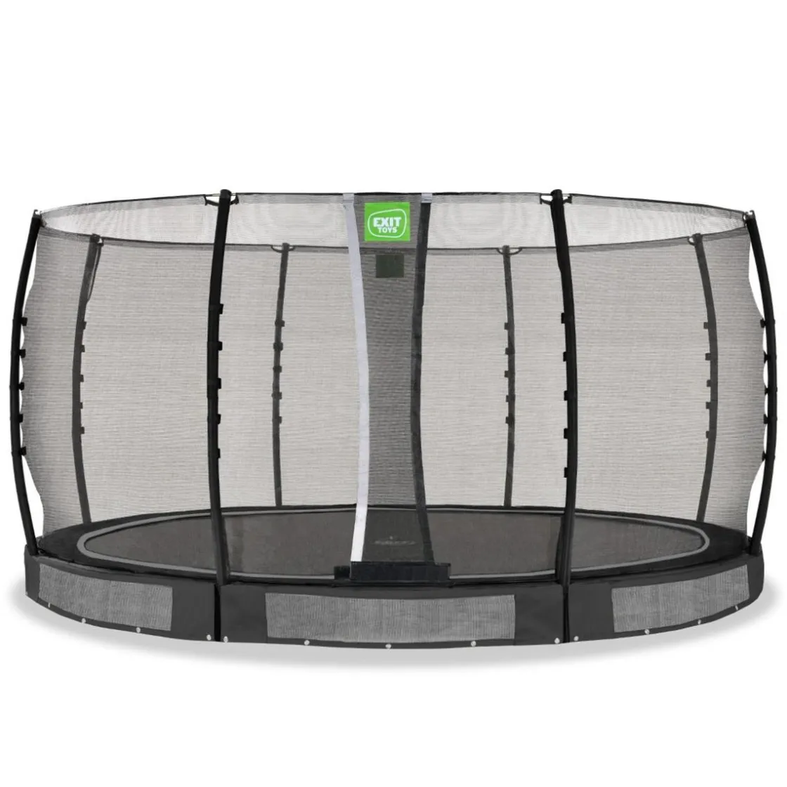 Exit Toys Exit - Cama elástica de suelo Allure Classic 427 cm negro* Camas Elásticas