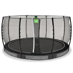 Exit Toys Exit - Cama elástica de suelo Allure Classic 427 cm negro* Camas Elásticas