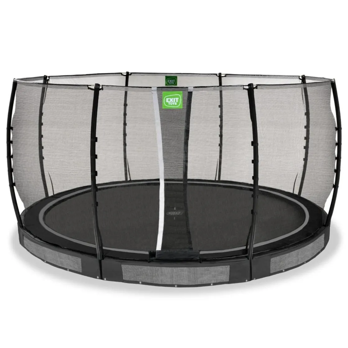 Exit Toys Exit - Cama elástica de suelo Allure Classic 427 cm negro* Camas Elásticas