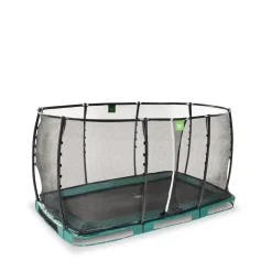 Exit Toys Exit - Cama elástica de suelo Allure Premium 214 x 366 verde* Camas Elásticas