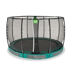 Exit Toys Exit - Cama elástica de suelo Allure Premium 366 cm verde* Camas Elásticas