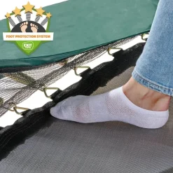 Exit Toys Exit - Cama elástica de suelo Allure Premium 366 cm verde* Camas Elásticas