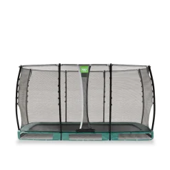 Exit Toys Exit - Cama elástica de suelo Allure Classic 214 x 366 cm verde