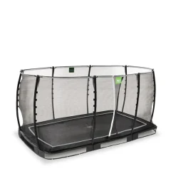 Exit Toys Exit - Cama elástica de suelo Allure Classic 244 x 427 cm negro* Camas Elásticas