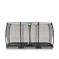 Exit Toys Exit - Cama elástica de suelo Allure Classic 214 x 366 cm negro