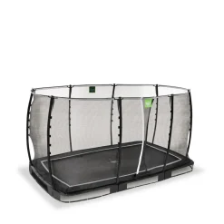 Exit Toys Exit - Cama elástica de suelo Allure Classic 214 x 366 cm negro