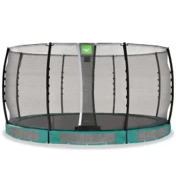 Exit Toys Exit - Cama elástica de suelo Allure Classic 427 cm verde