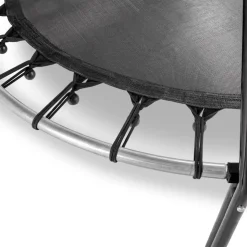 Exit Toys Exit - Cama elástica Junior Tiggy negro/gris con barra de apoyo