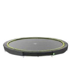 Exit Toys Exit - Cama elástica redonda con acolchado negro 427 cm* Camas Elásticas