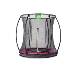 Exit Toys Exit - Cama elástica Silhouette redonda de suelo rosa 183 cm