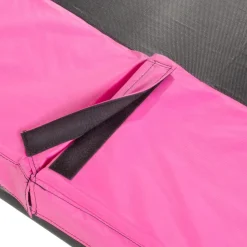 Exit Toys Exit - Cama elástica Silhouette rectangular de suelo rosa 244 cm* Camas Elásticas