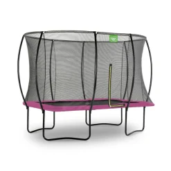 Exit Toys Exit - Cama elástica Silhouette rectangular rosa 214 cm