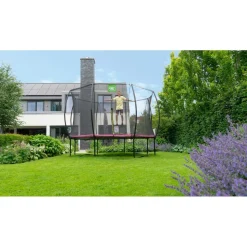 Exit Toys Exit - Cama elástica Silhouette redonda rosa 427 cm