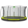 Exit Toys Exit - Cama elástica Silhouette redonda de suelo verde 427 cm* Camas Elásticas