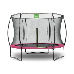 Exit Toys Exit - Cama elástica Silhouette redonda rosa 244 cm