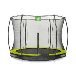 Exit Toys Exit - Cama elástica Silhouette redonda de suelo verde 244 cm* Camas Elásticas