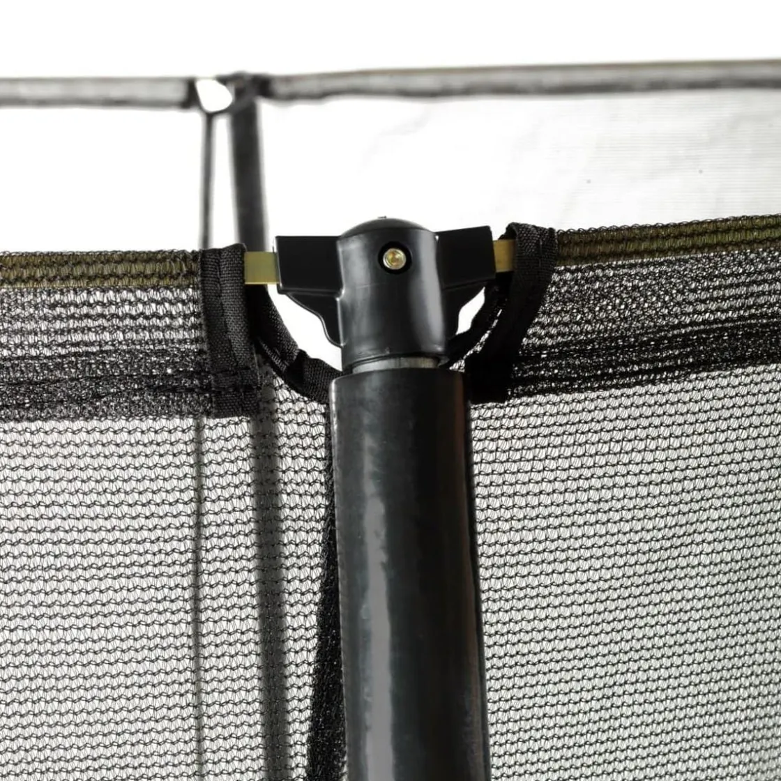 Exit Toys Exit - Cama elástica Silhouette redonda de suelo verde 244 cm* Camas Elásticas